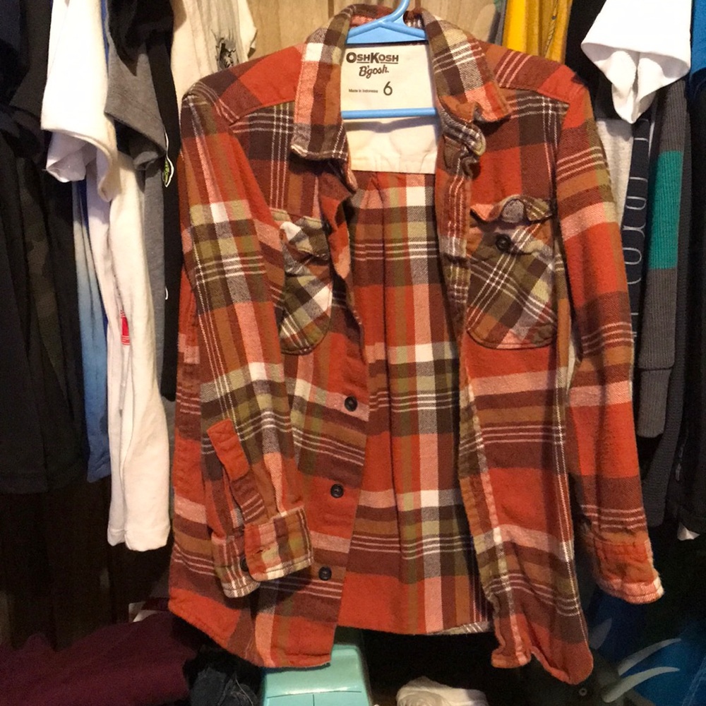 Boys adorable flannel